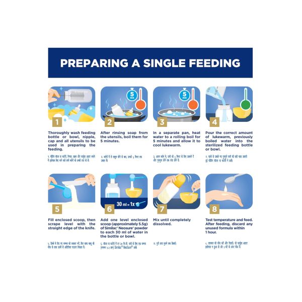preparing a single feeding