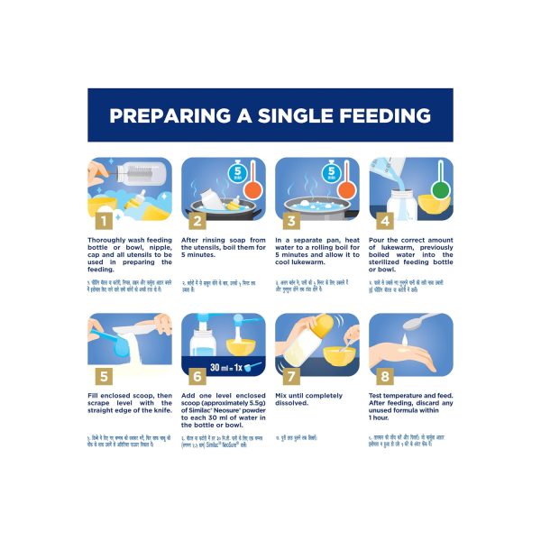 preparing a single feeding