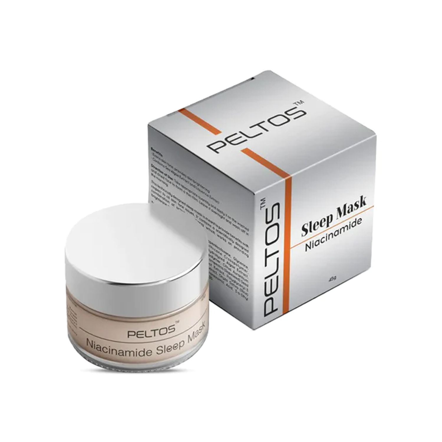 Peltos Niacinamide Sleep Mask 45g