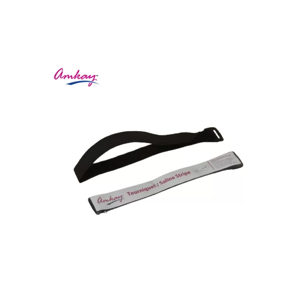 Amkay Tourniquet Saline Stripe (Pack of 3)