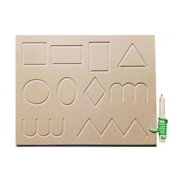 Albio India Wooden Lining Alphabet Tracing Board (AKW 1005) Albio India Wooden Lining Alphabet Tracing Board (AKW 1005)