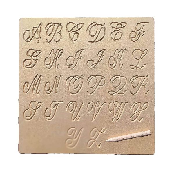 Albio India Wooden Kannad Letter Tracing Board (AKW 1016)