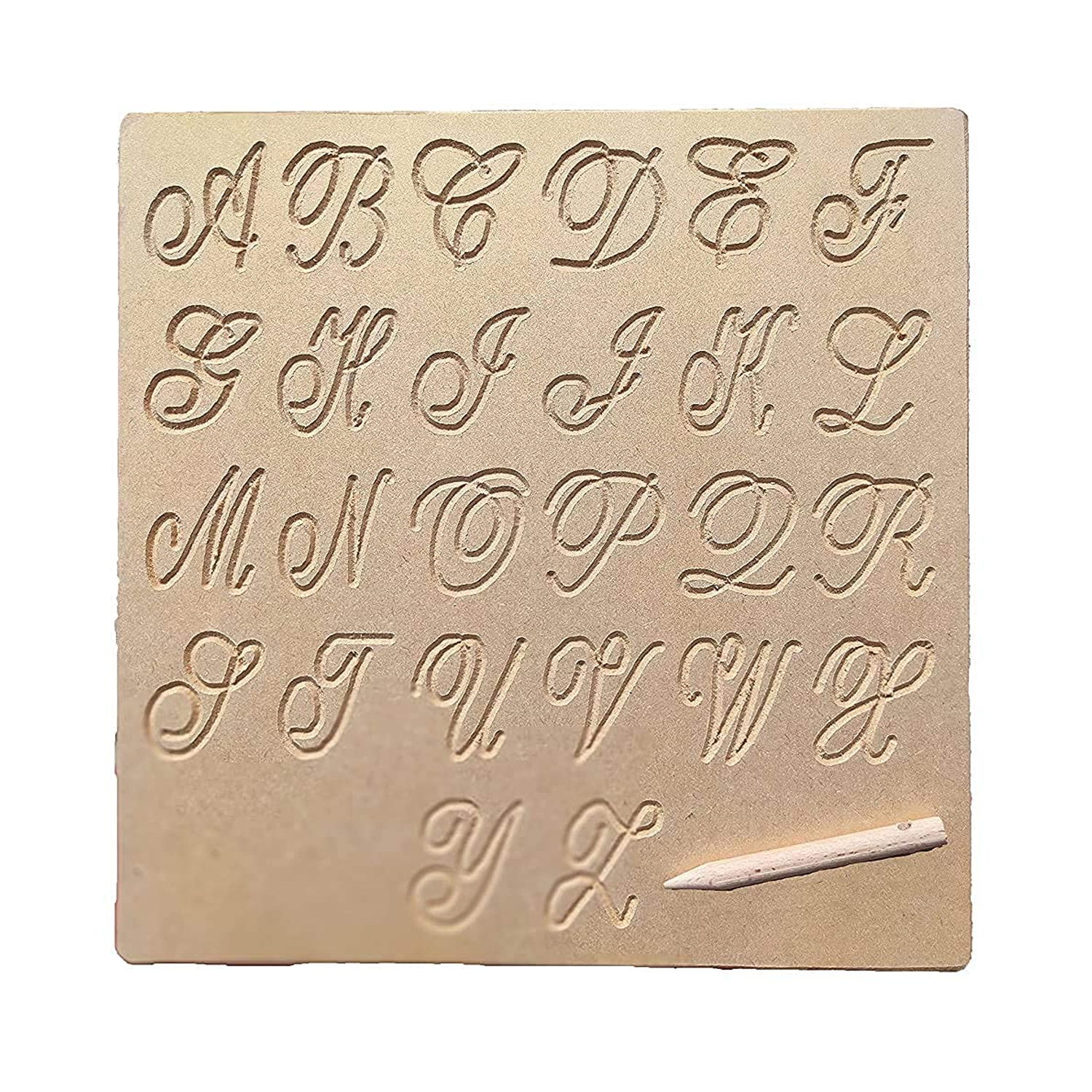 Albio India Wooden Kannad Letter Tracing Board (AKW 1016)