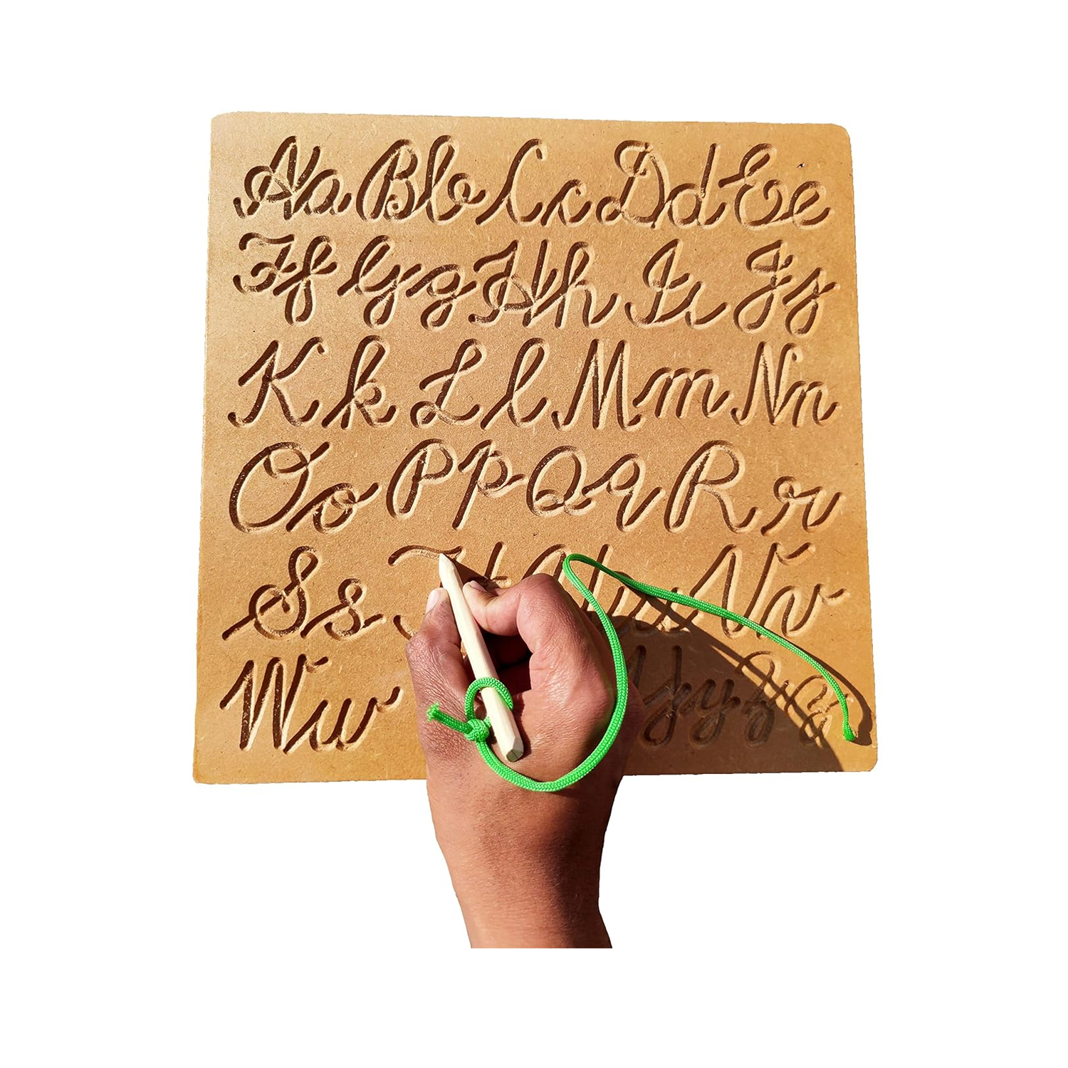 Albio India Wooden Kannad Letter Tracing Board (AKW 1018)