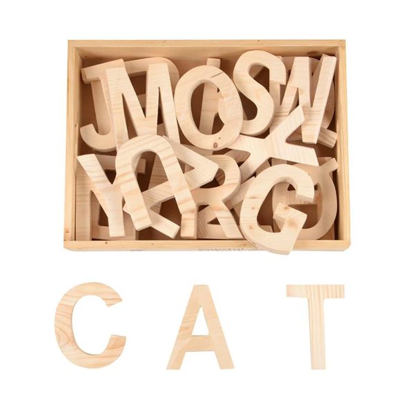 Albio India Wooden Alphabet Letter (AKW- 1156)