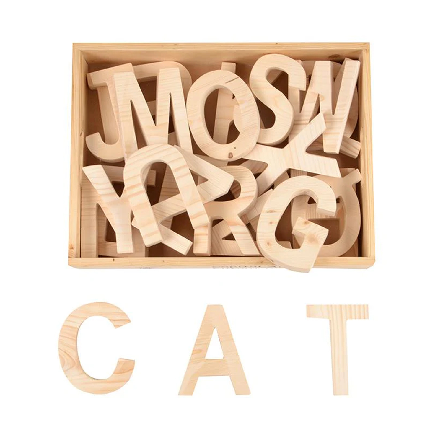 Albio India Wooden Alphabet Letter (AKW- 1156)