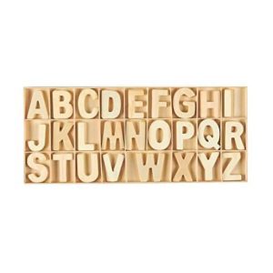 Albio India Wooden Alphabet Letter (AKW- 1161)