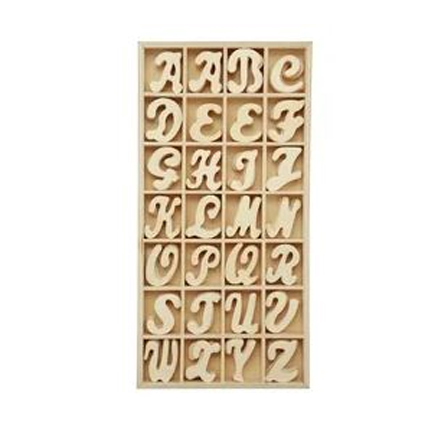 Albio India Wooden Number Letter (AKW- 1163)