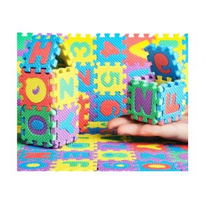 Albio India Non Toxic Alphabetical Puzzle Mat AKF 2002 (3inch x 3inch)