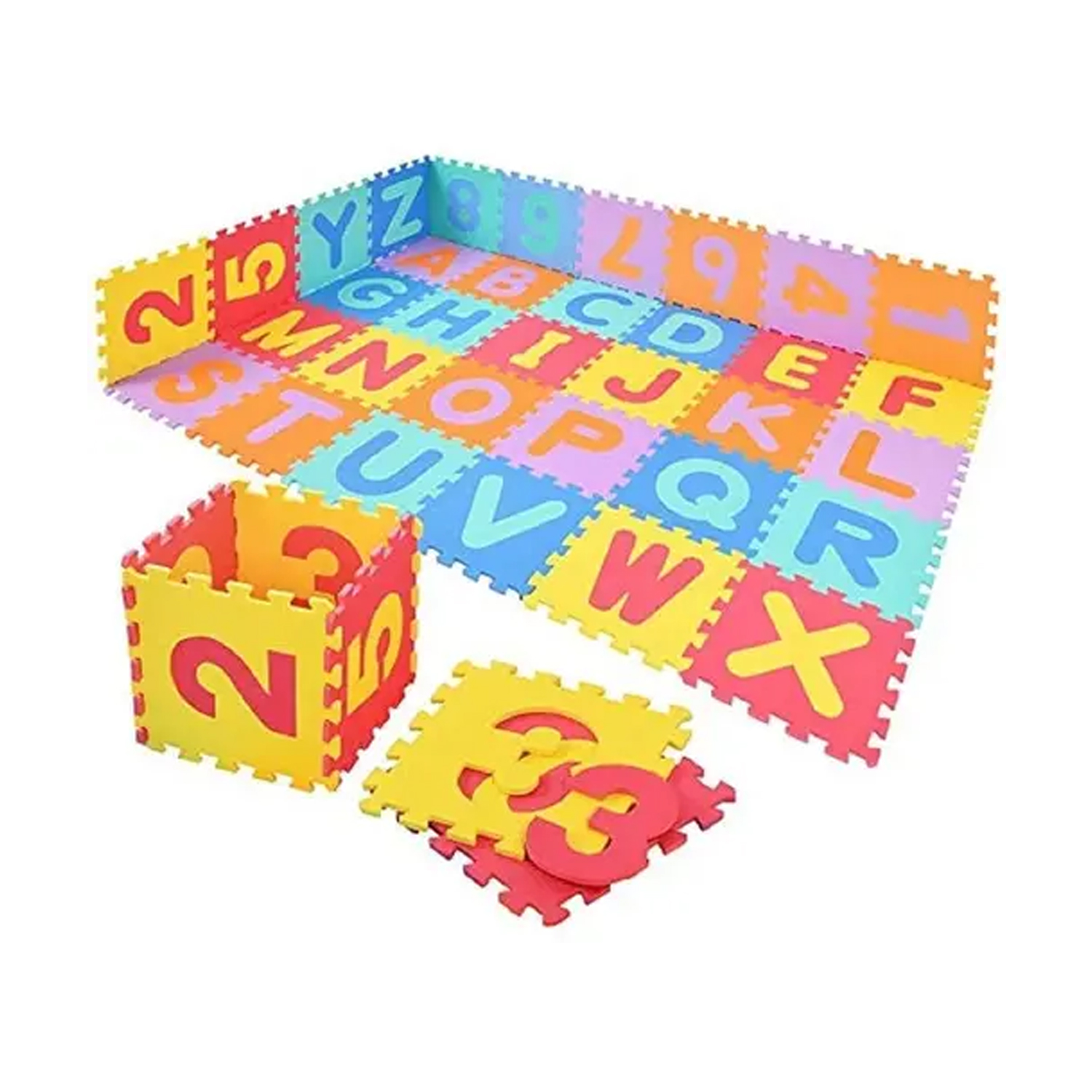 Albio India Non Toxic Alphabetical Puzzle Mat AKF 2005 (12inch x 12inch)