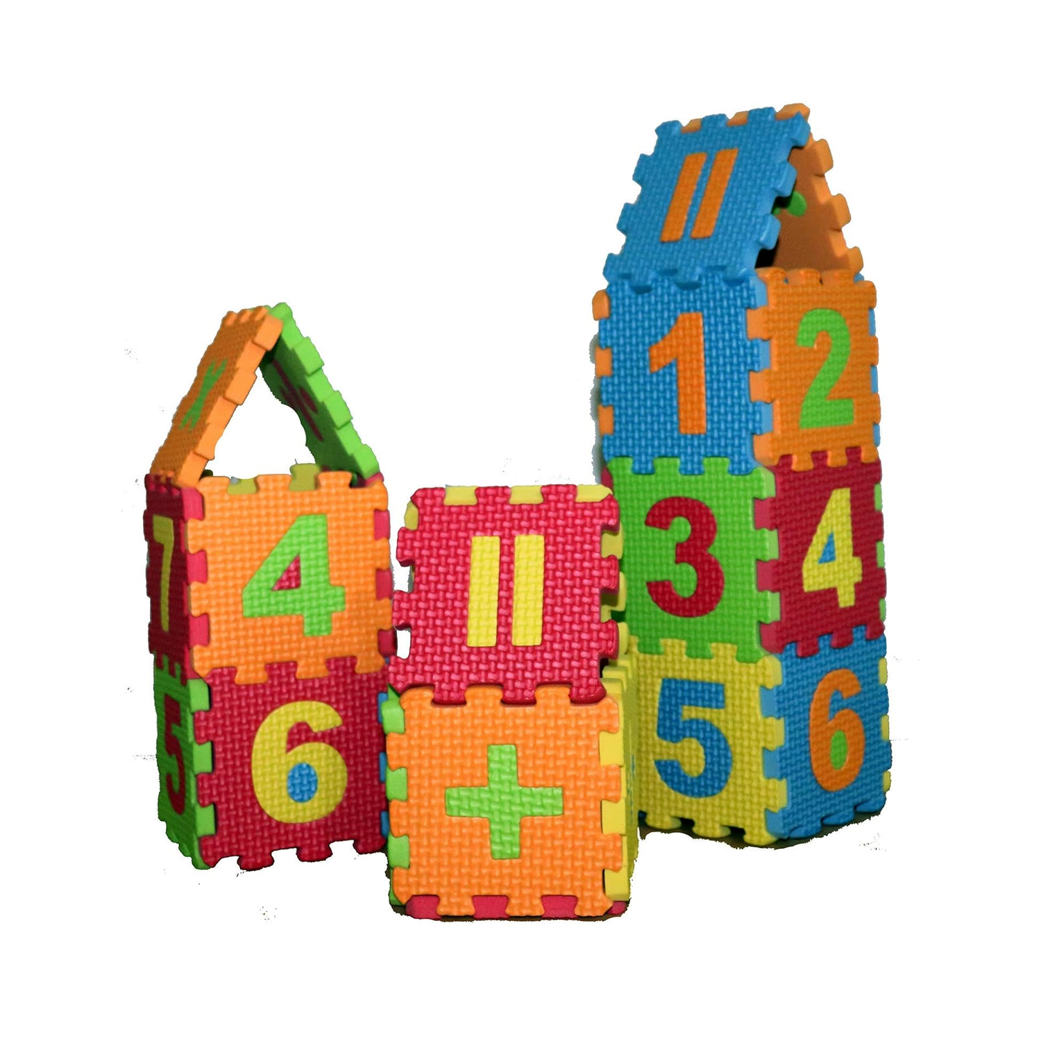 Albio India Non Toxic Number Puzzle Mat AKF 2008 (4inch x 4inch)