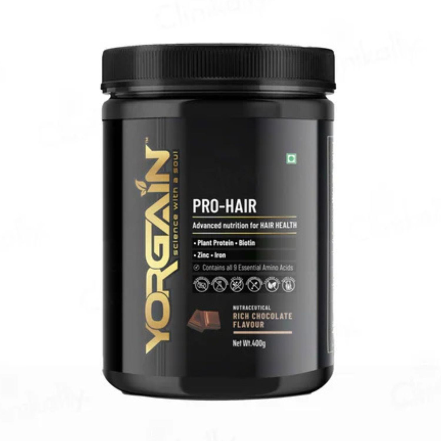 Yorgain Hair Protein Powder Rich Chocolate Flavour (400g)