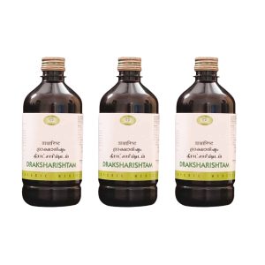 AVN Draksharishtam 450ml (Pack of 3)