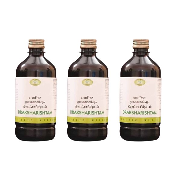AVN Draksharishtam 450ml (Pack of 3)