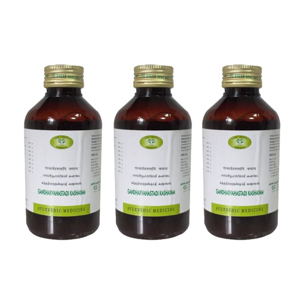 AVN Gandharvahastadi Kashayam 200ml (Pack of 3)