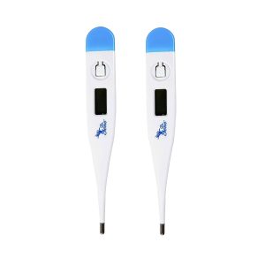 AccuSure MT-101 Digital Thermometer (White) Pack of 2