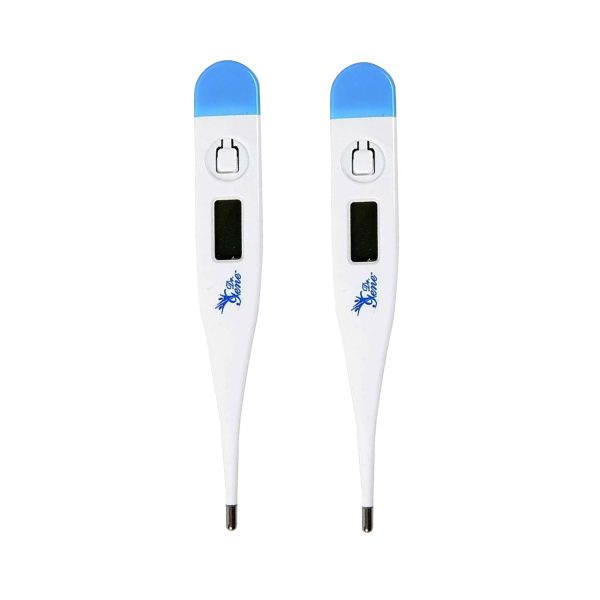 AccuSure MT-101 Digital Thermometer (White) Pack of 2