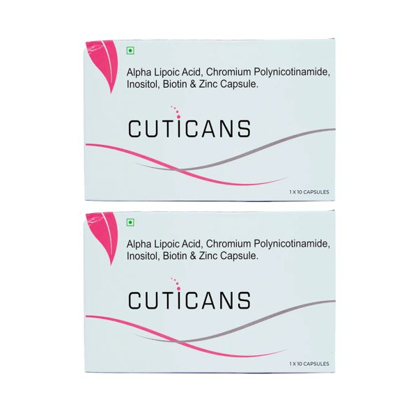 Cuticans Capsules 1 x 10 Capsules (Pack of 2)