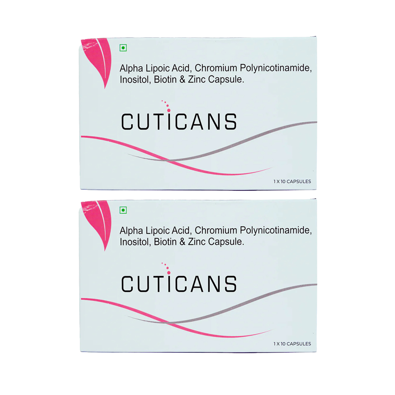 Cuticans Capsules 1 x 10 Capsules (Pack of 2)