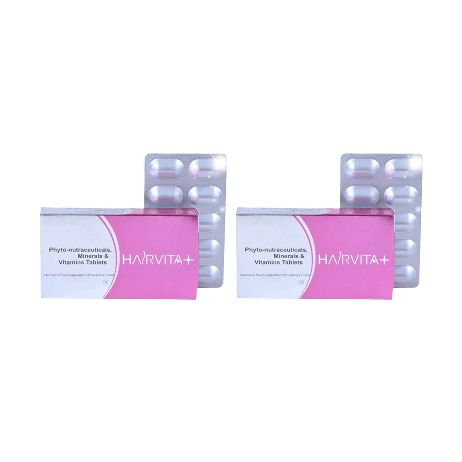 Ethicare Hairvita Plus Nutrient Tablets - 10 Nos (Pack of 2)