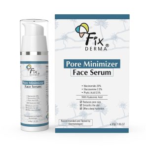 FixDERMA 20% Niacinamide Pore Minimizer Face Serum- 30g