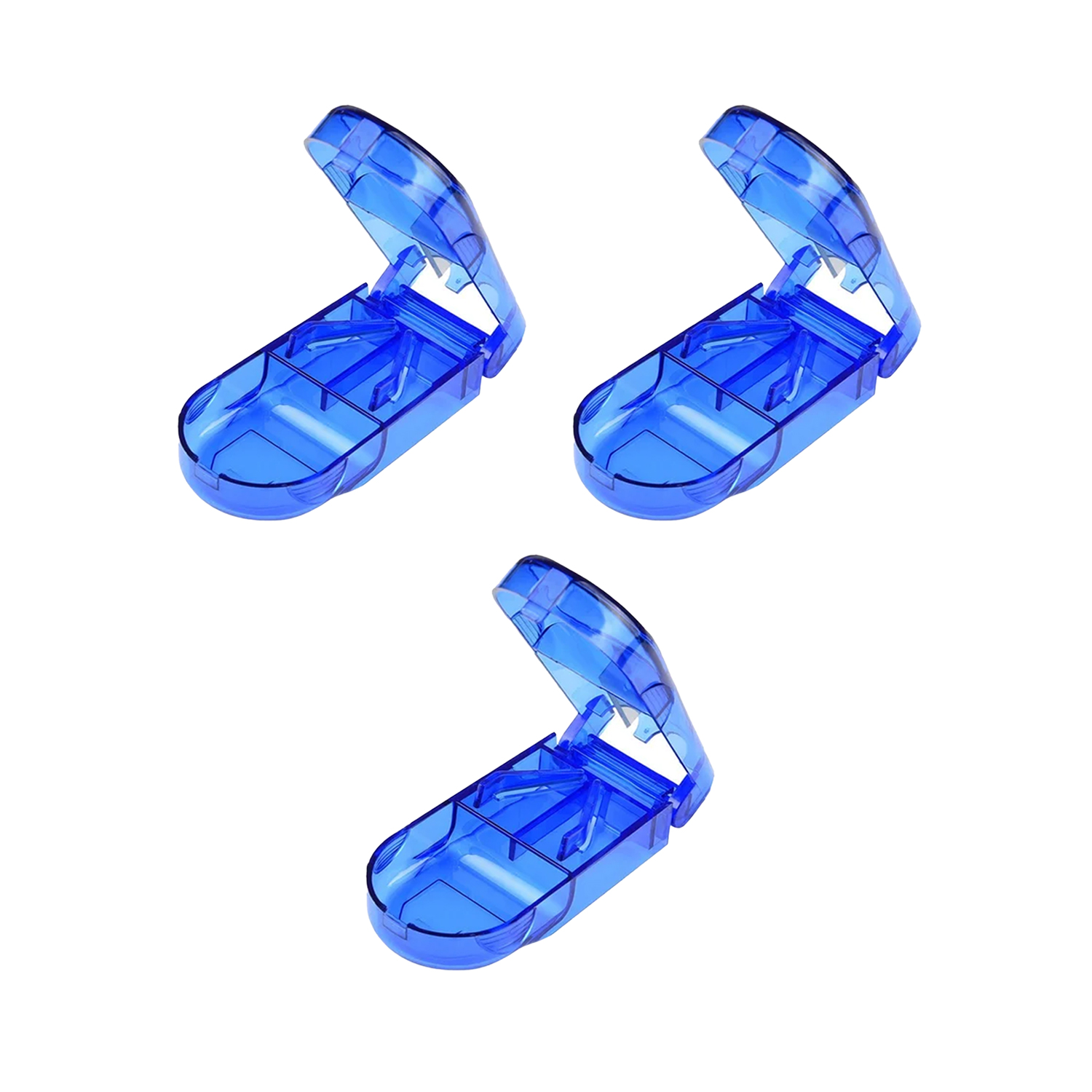 Healthshine Pill Cutter Blue (Pack of 3)