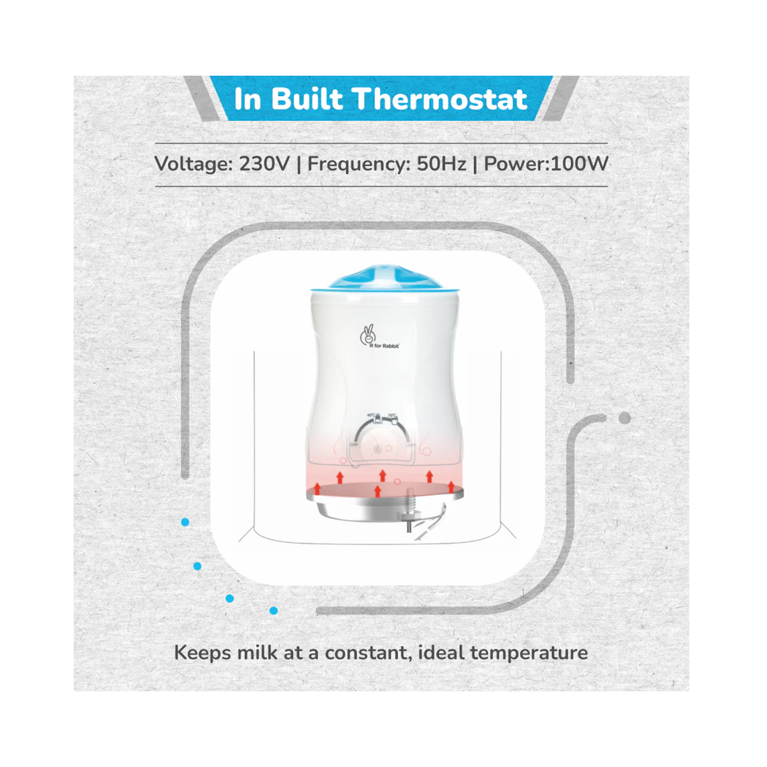 R for Rabbit 3 in 1 Multi-Functional Baby Hot Bot Plus Bottle Warmer