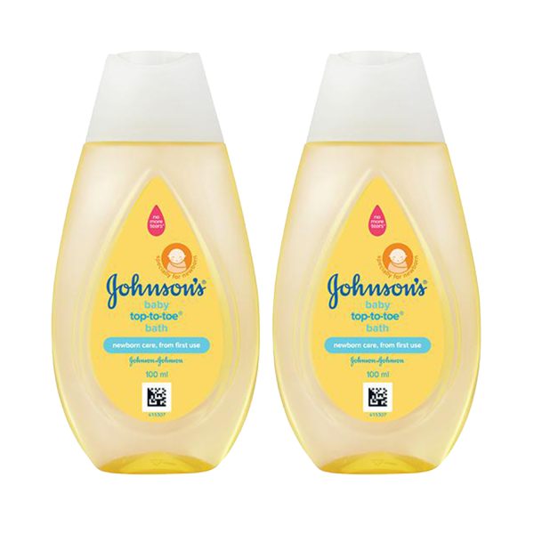 Johnson's Baby Top To Toe Bath 100ml (Pack of 2) Johnson's Baby Top To Toe Bath 100ml (Pack of 2)