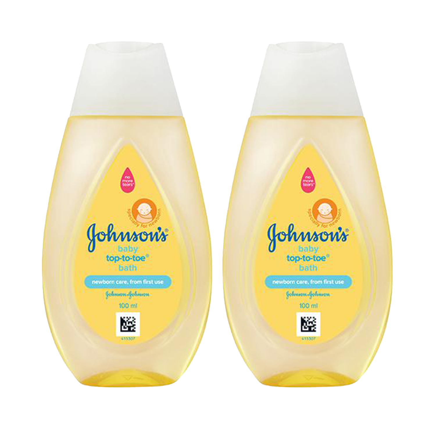 Johnson's Baby Top To Toe Bath 100ml (Pack of 2)