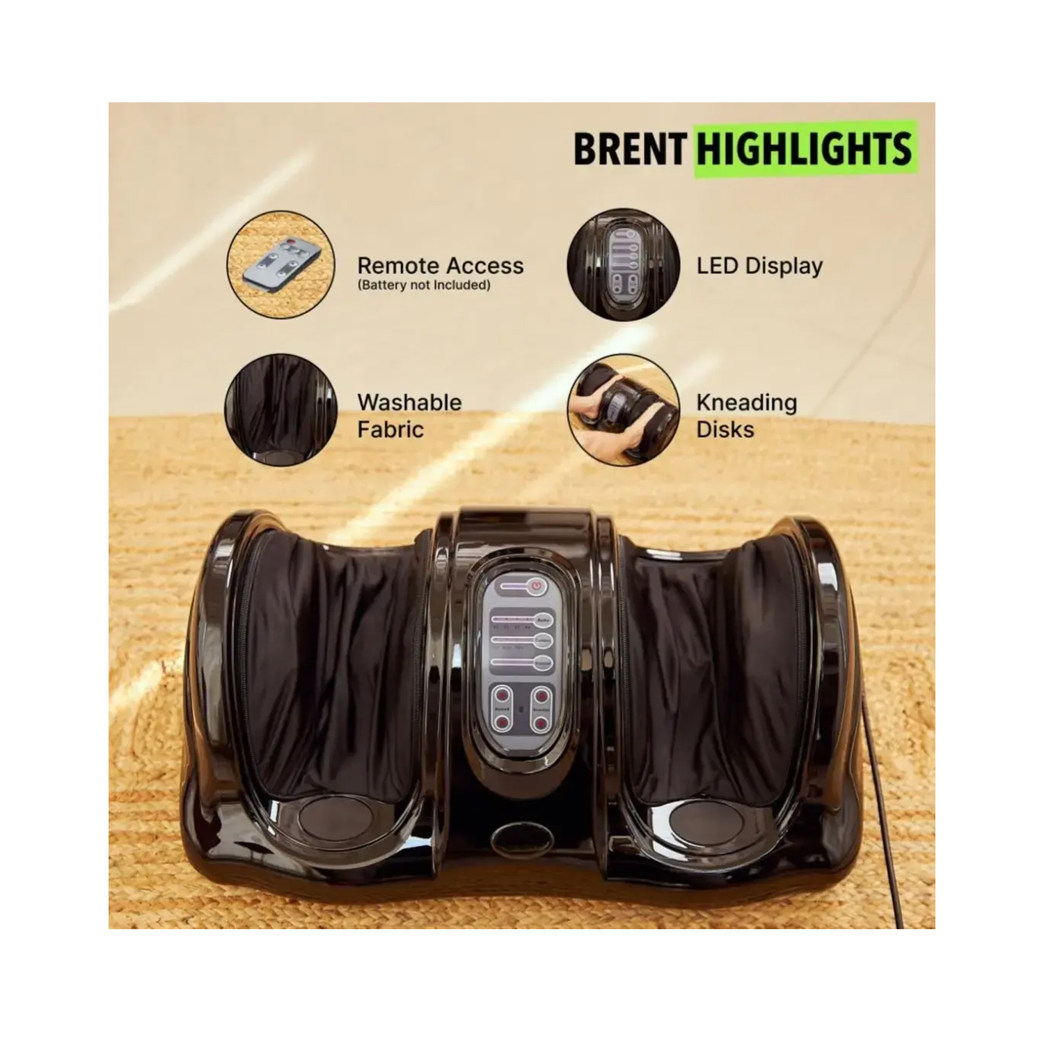 Kiyo India Half Foot Massager Enhance Blood Circulation