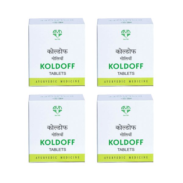 AVN Koldoff Tablets Single Strip 10 Tablets - (Pack of 4)