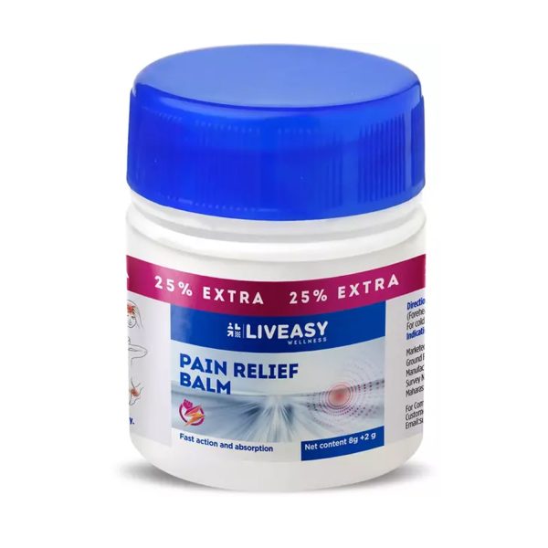 Liveasy Wellness Pain Relief Balm - 10gm