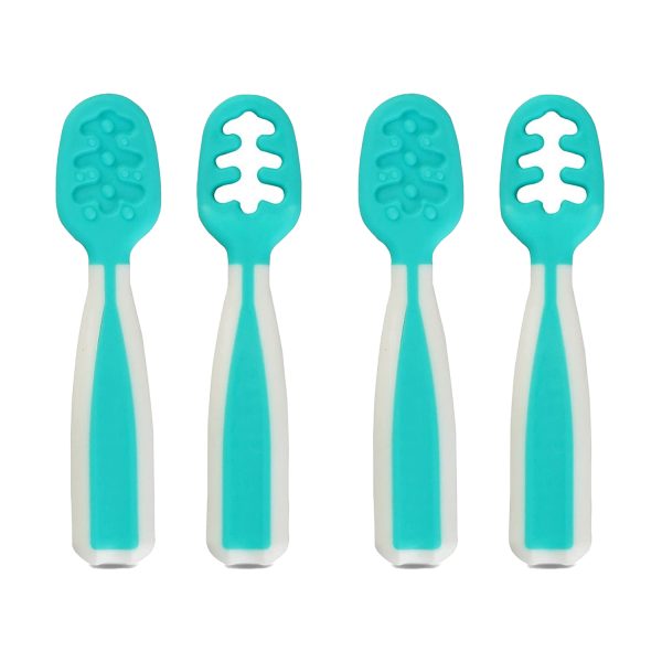 LuvLap Yum Yum Weaning Pre-Spoon Set of 2 (M.No 19067) (Pack of 2)