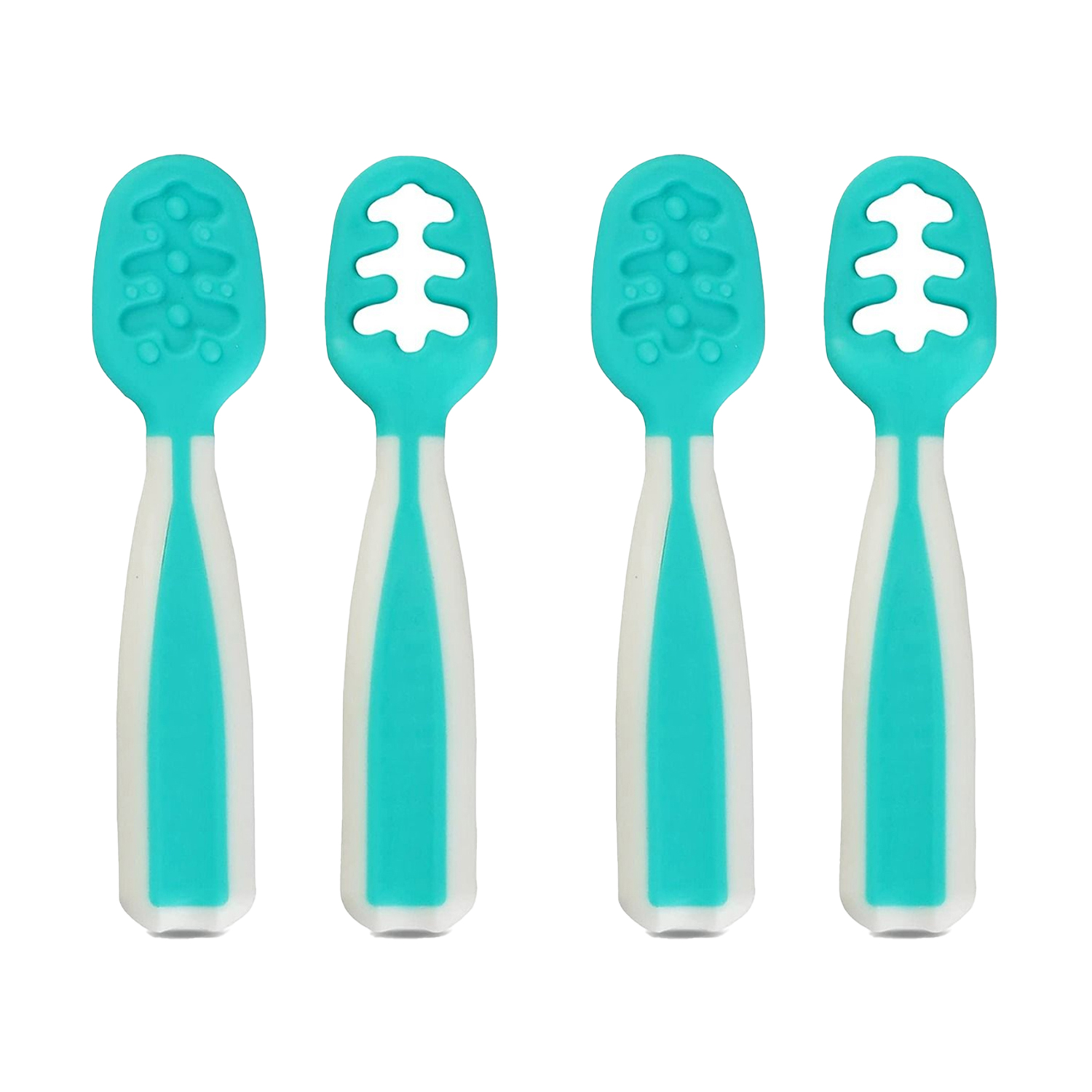 LuvLap Yum Yum Weaning Pre-Spoon Set of 2 (M.No 19067) (Pack of 2)