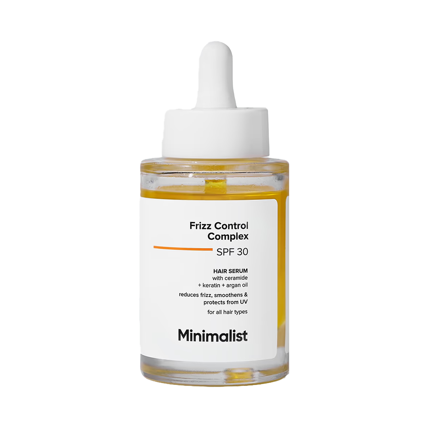 Minimalist Frizz Control Complex SPF 30 Hair Serum (50ml)