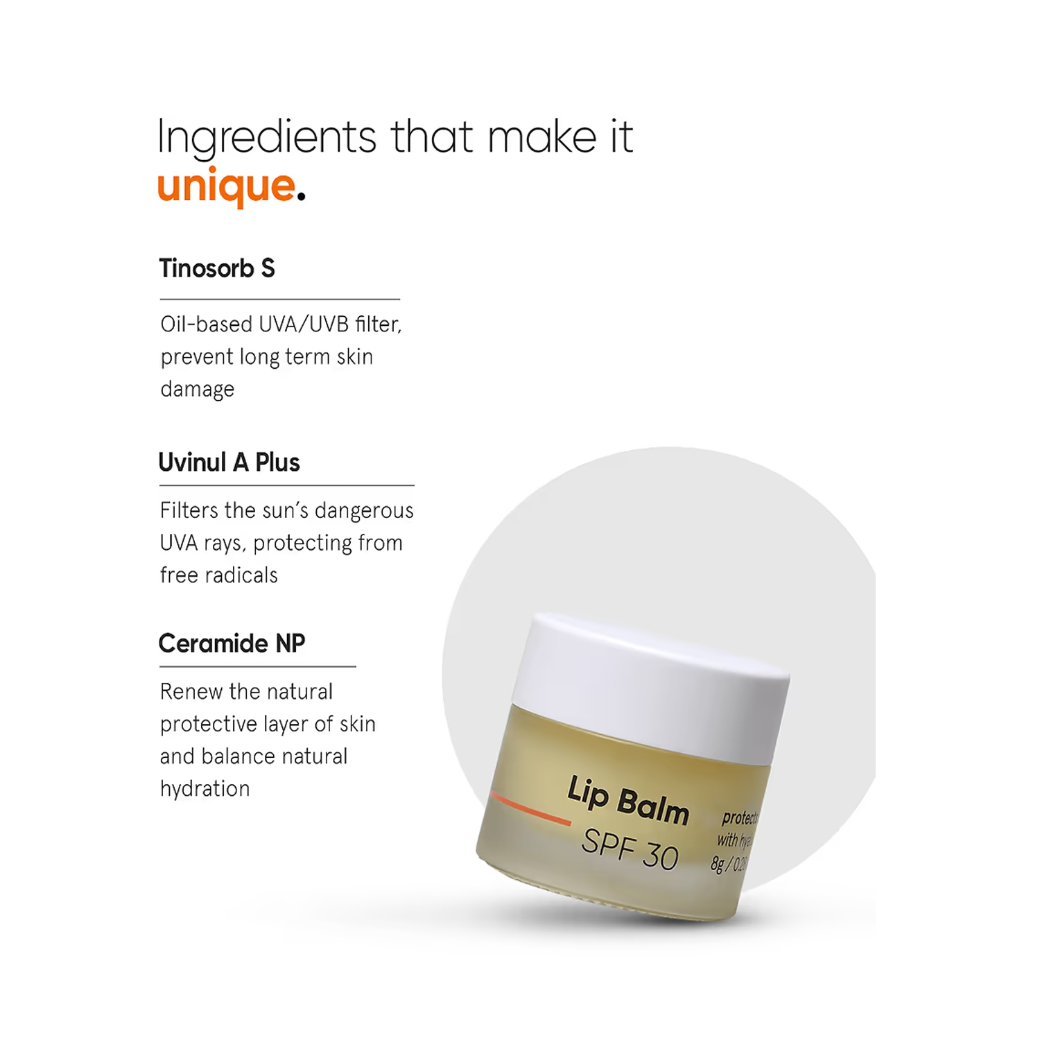 Minimalist Lip Balm SPF 30 (8g)
