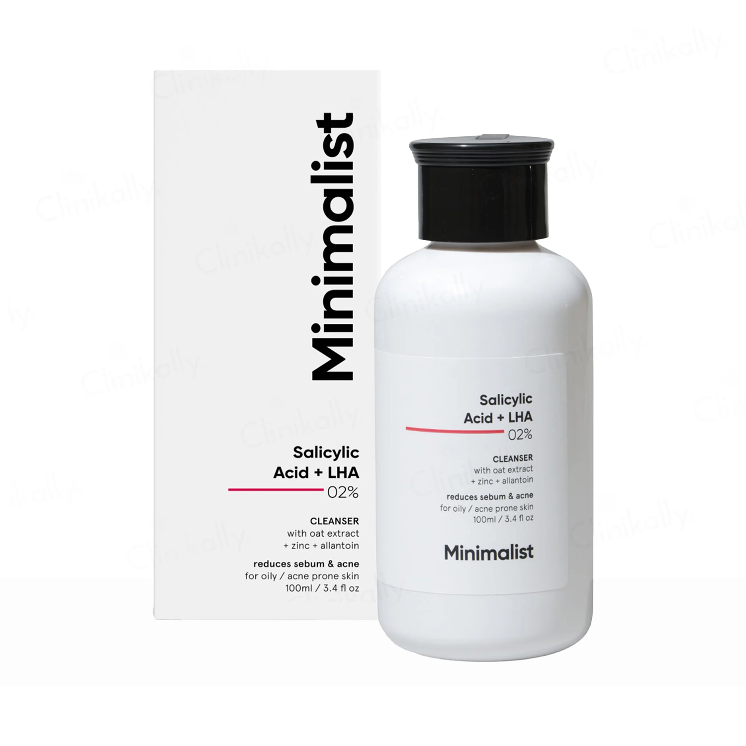 Minimalist Salicylic Acid + LHA 02% Cleanser (100ml)