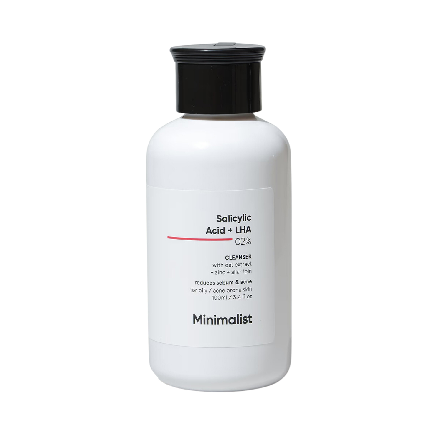 Minimalist Salicylic Acid + LHA 02% Cleanser (100ml)
