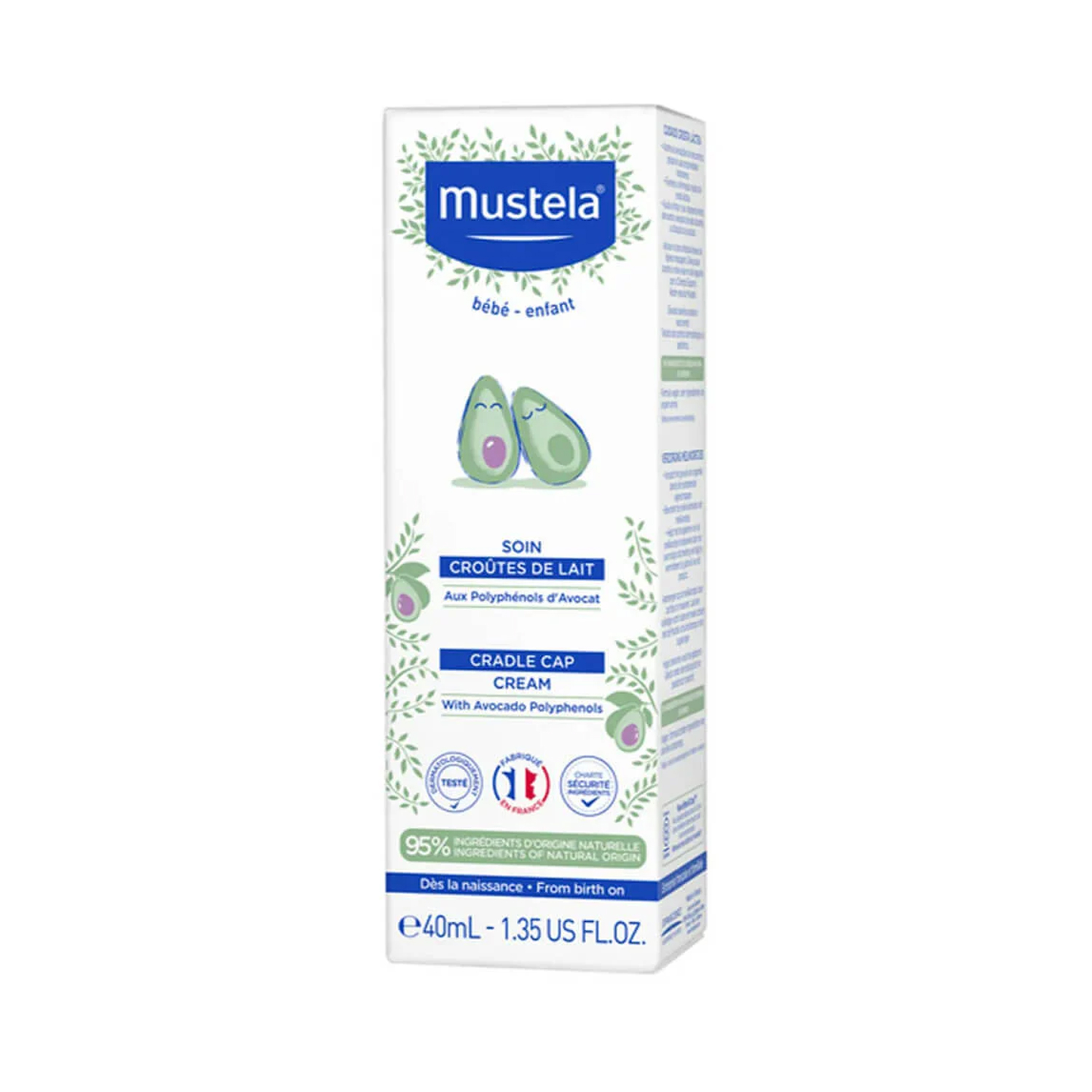 Mustela Cradle Cap Cream 40ml