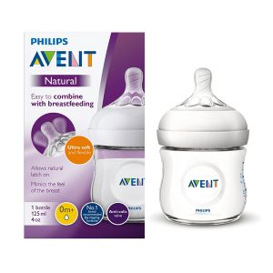 Philips Avent Natural Feeding Bottles With Teat 125 ml
