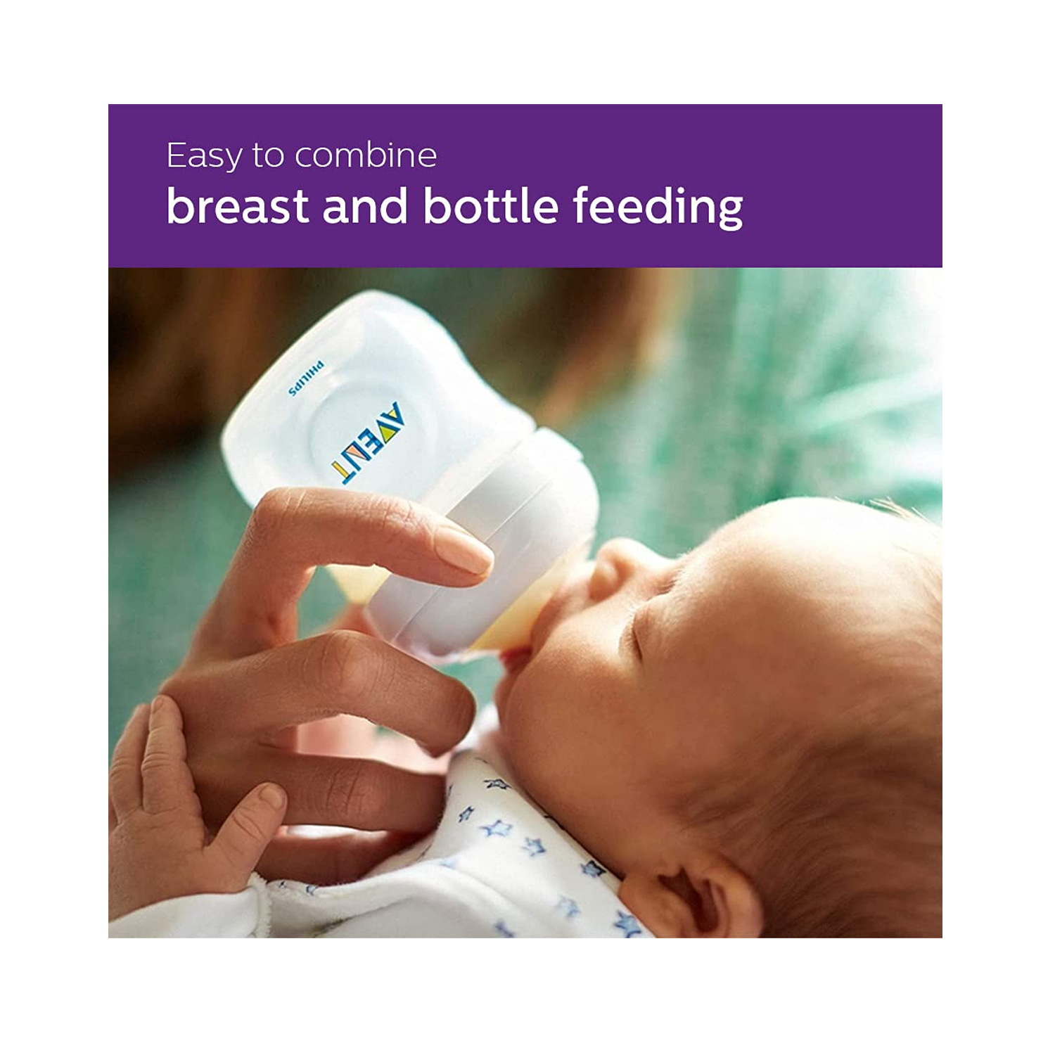 Philips Avent Natural Feeding Bottles With Teat 125 ml