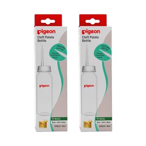 Pigeon Feeder with Long Nipple for Cleft Palate 240ml (Pack of 2)