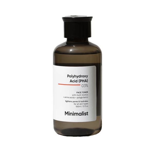 Minimalist Polyhydroxy Acid (PHA) 03% Face Toner (150ml)
