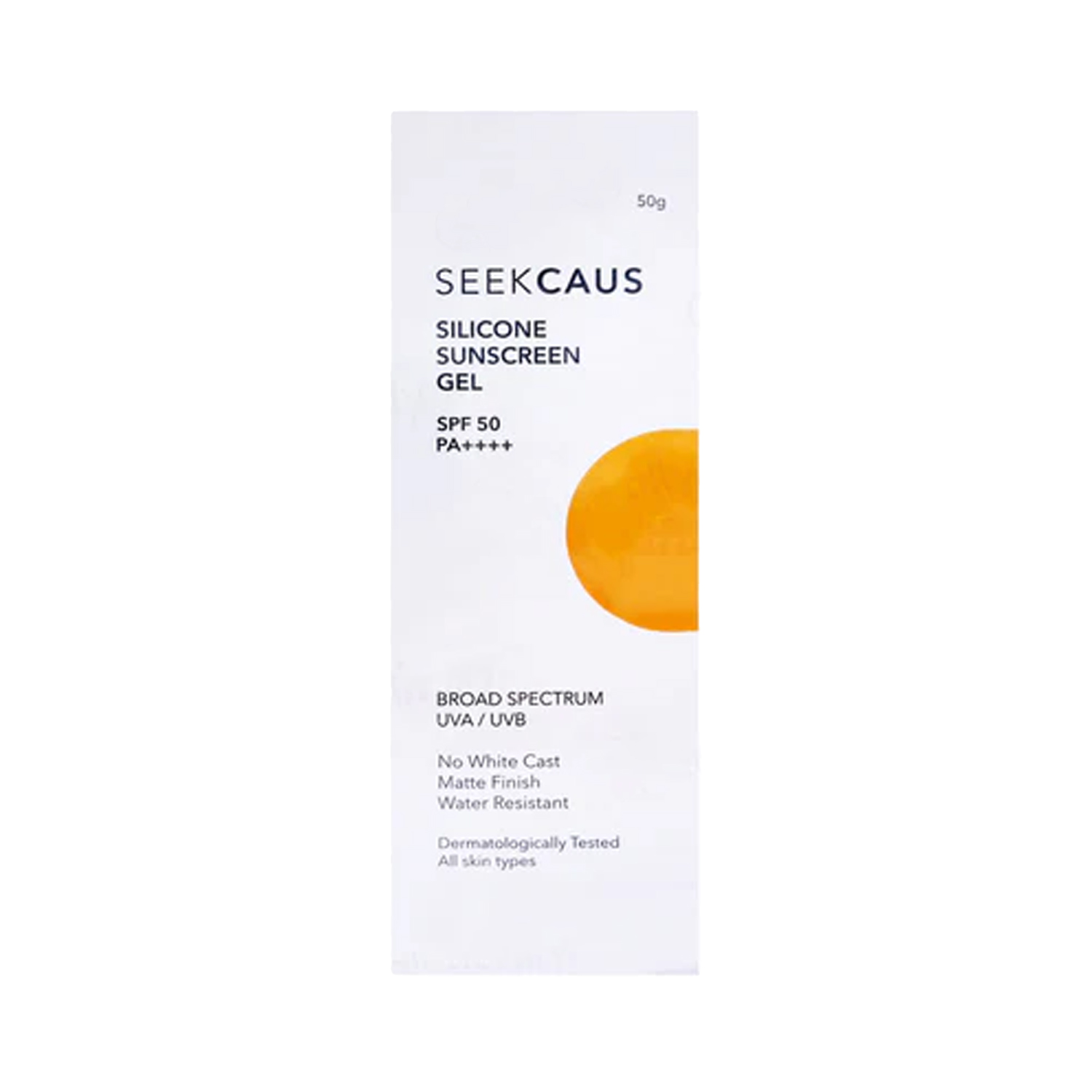 Seekcaus Silicone Sunscreen Gel SPF 50 (50g)