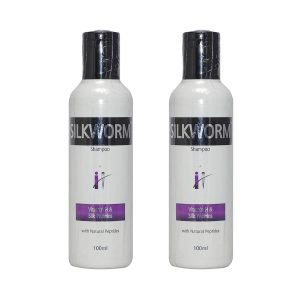 Silkworm Shampoo - 100ml (Pack of 2)
