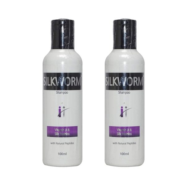 Silkworm Shampoo - 100ml (Pack of 2) Silkworm Shampoo - 100ml (Pack of 2)