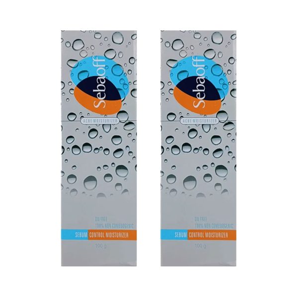 Solderma Sebaoff Acne Moisturizer Gel 100g (Pack of 2)