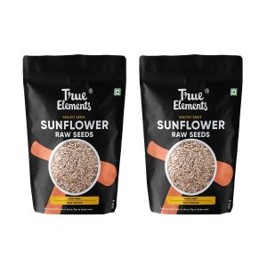 True Elements Sunflower Raw Seeds - 250gm (Pack of 2)