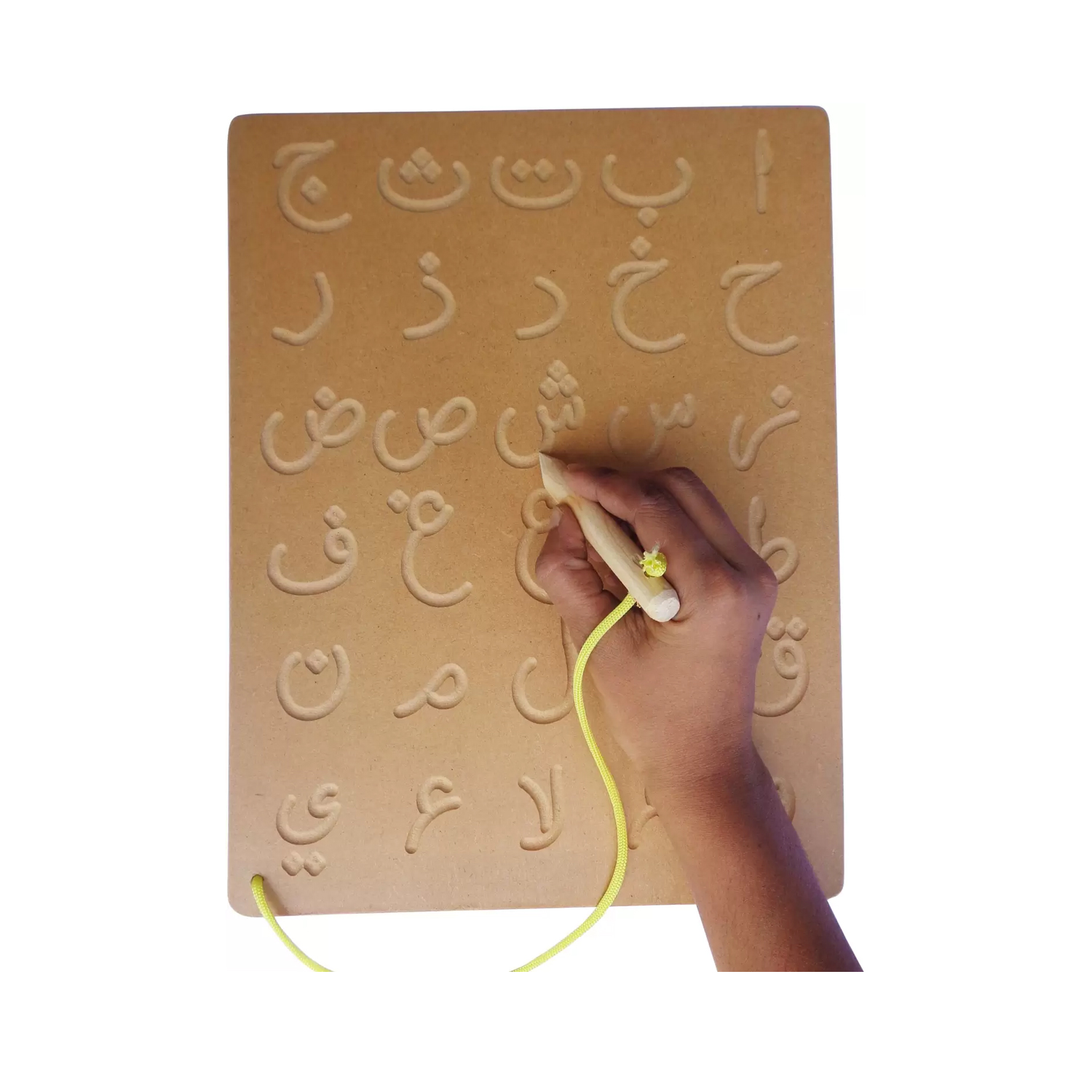 Albio India Wooden Urudu Letter Tracing Board (AKW 1008)