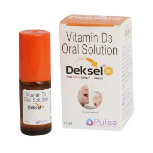 Deksel Vitamin D3 Oral Solution - Nano Spray 2000 IU 15ml